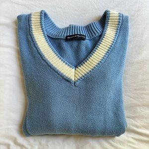 BRANDY MELVILLE Light Blue Long Sleeve Sweater